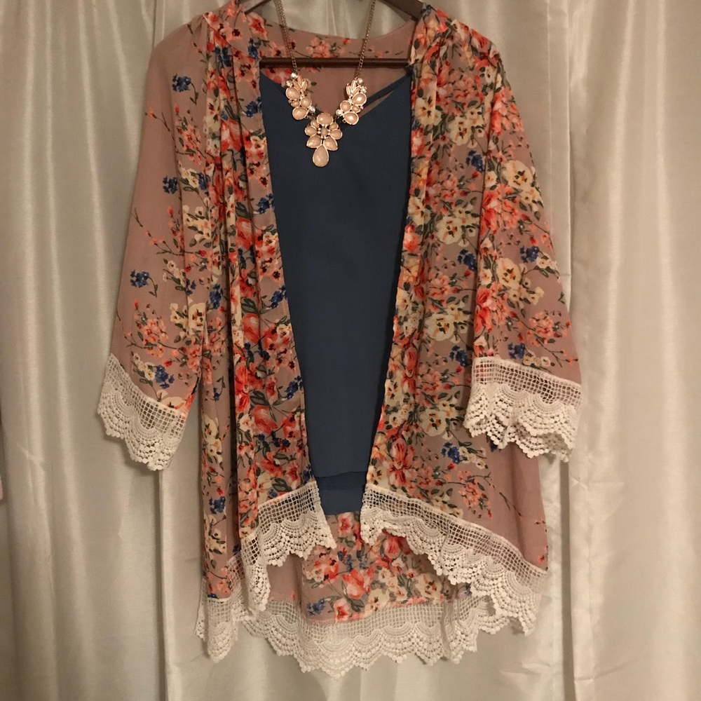 Floral Kimono